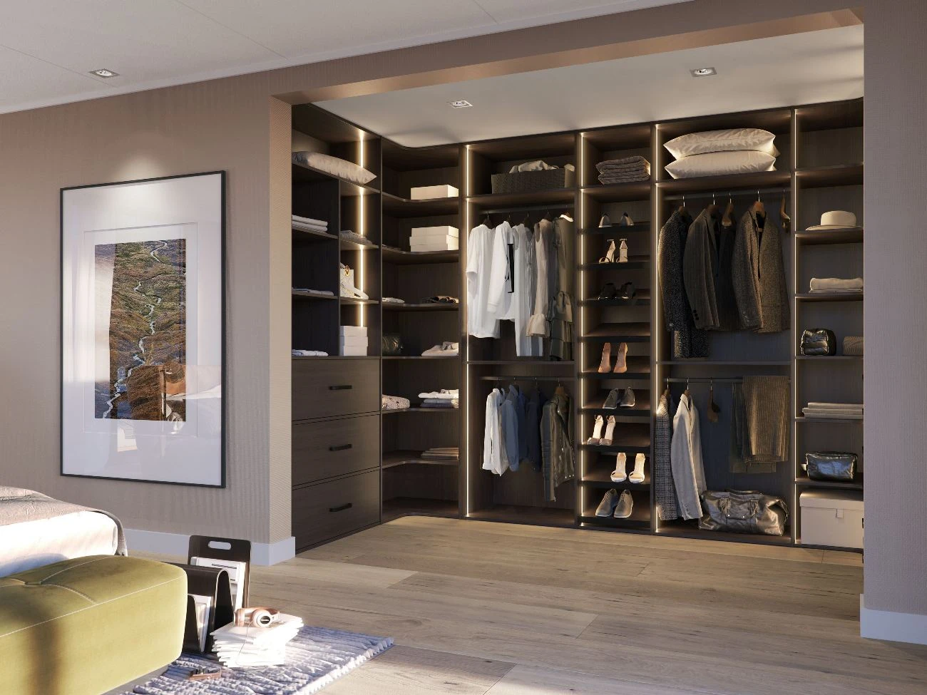Kast interieur
