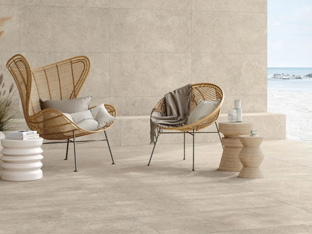 Keramische tegel Derby ivory 60x60x3