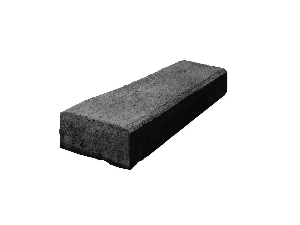 Betonbiels 12x20x75 antraciet
