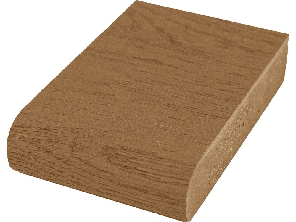 Millboard Bullnose Board Coppered Oak 32x150x3600
