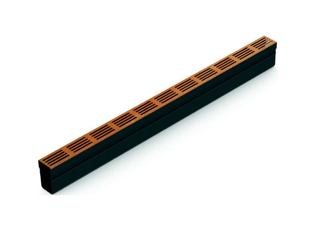 Slimline goot 1 meter corten
